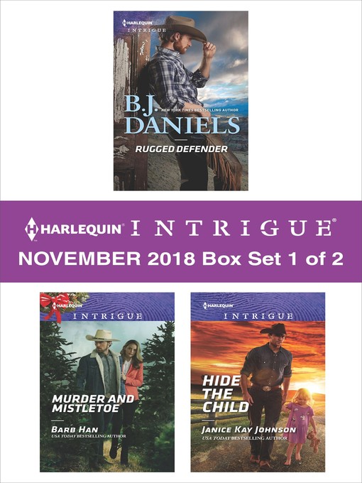 Title details for Harlequin Intrigue November 2018, Box Set 1 of 2 by B.J. Daniels - Wait list